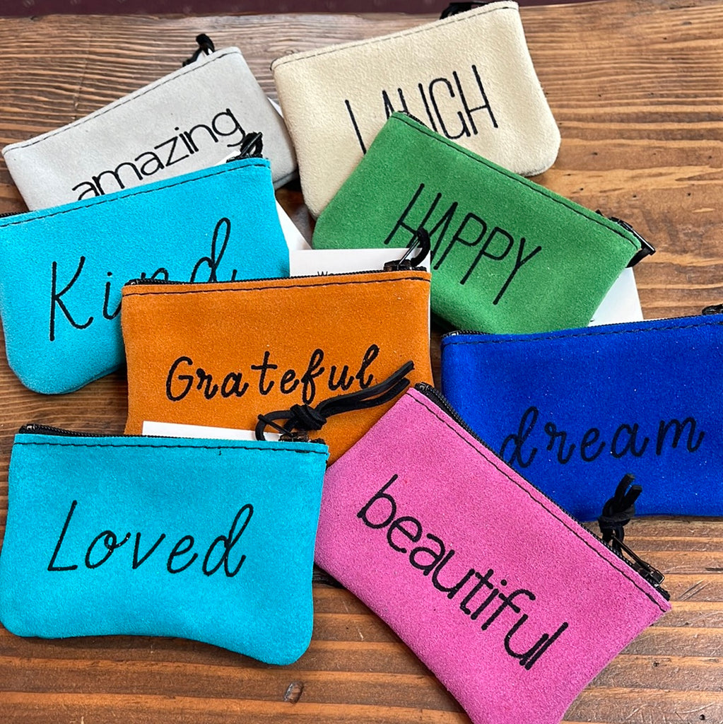 Inspirational Word Wallet/Pouch