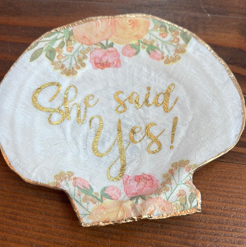 Oyster/Clam Shell Trinket Dish