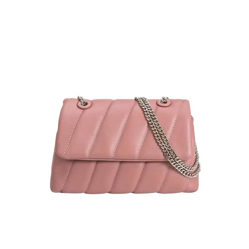 Karolyn Quilted Bag-Rose or Taupe