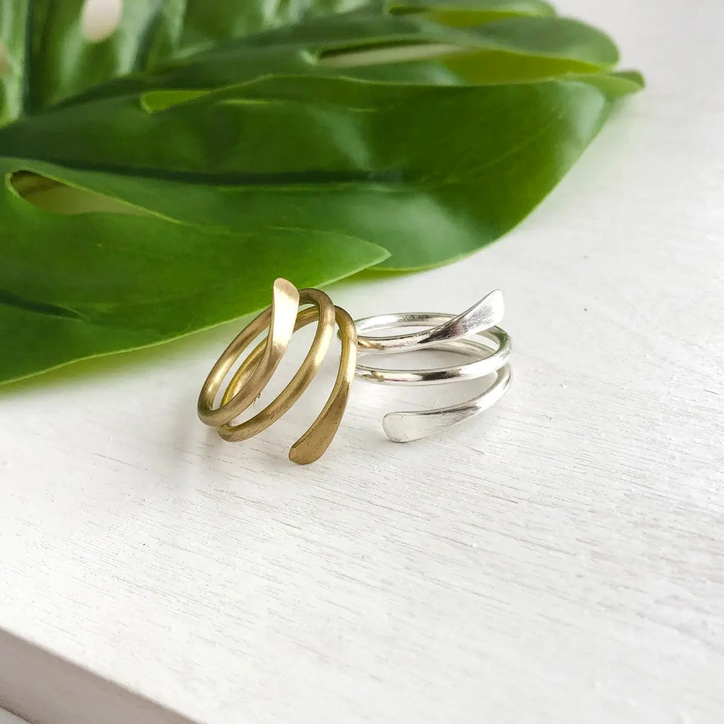 Coiled Wrap Ring